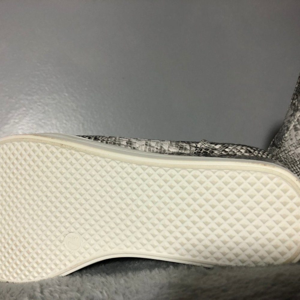 Ccocci Snakeskin Wedge Sneakers 7.5 Gray/White - Picture 10 of 10